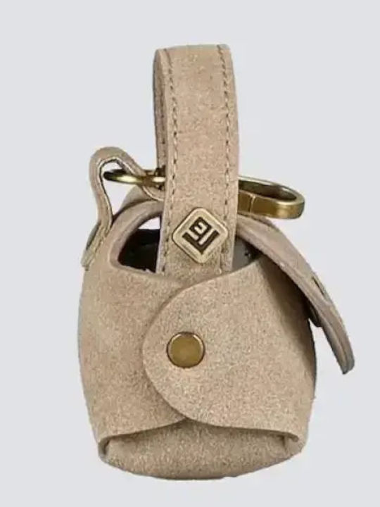 Leather Women's Shoulder Bag Suede Grey