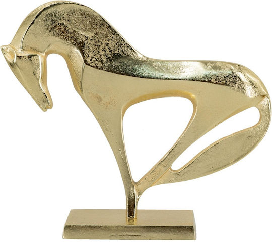 Artekko Dekorative Pferd aus Metall 31x8.5x26cm