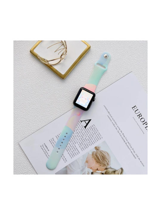 Telcon Silicone Strap Apple Watch 42 44 45 49mm 97+110 Colorful Telcon Silicone Strap Apple Watch 42 44 45 49mm 97+110 Colorful