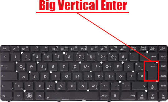 German Laptop Keyboard Asus K45 K45a K45v K45vd K45vj K45vm K45vs Mp-10h76d0-698 Askey037b-us 0kn0-4140us00 Kb312146 0knb0-4140nd00 De No Frame Black Cod.41423denofr