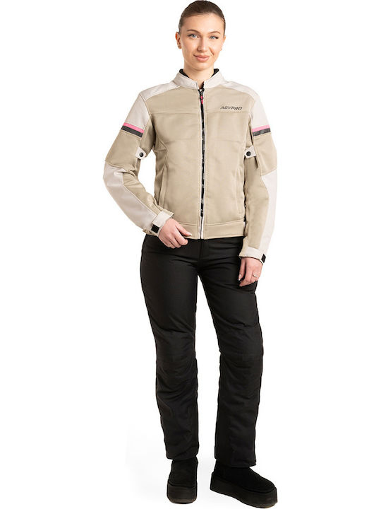 AGVpro Artemis Summer Women’s Riding Jacket Sand
