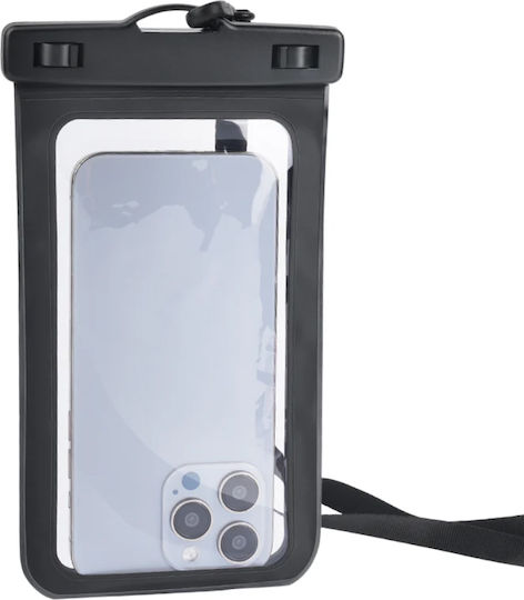 Hoco Double Lock Водоустойчив Калъф До 7.2" Черен BAG30