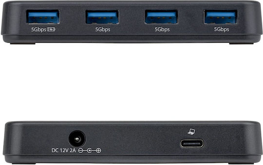 StarTech Хъб 4 Порта USB 3.0 с Връзка USB-A / USB-C