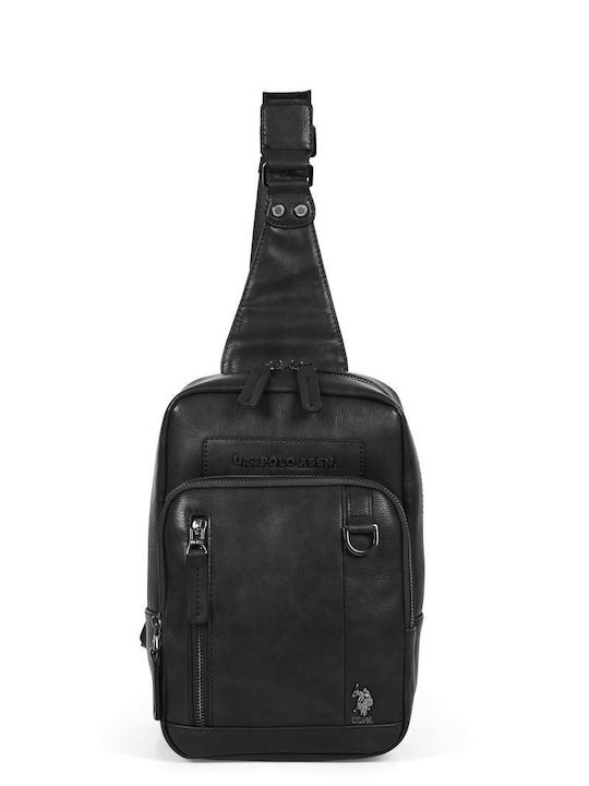 Herrentasche Schulter / Crossbody Schwarz