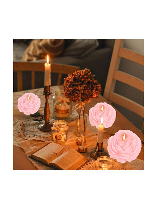 Alista Home Aromatic Candle with Rose Perfume 70gr