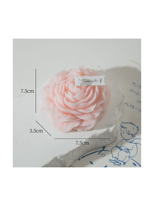 Alista Home Aromatic Candle with Rose Perfume 70gr