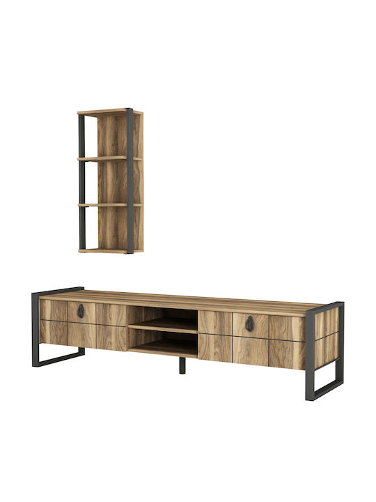 Ecru TV Stand L125xD34xH34cm