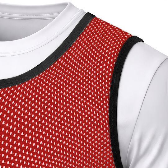 AMILA Training Bibs Adults in Red Color