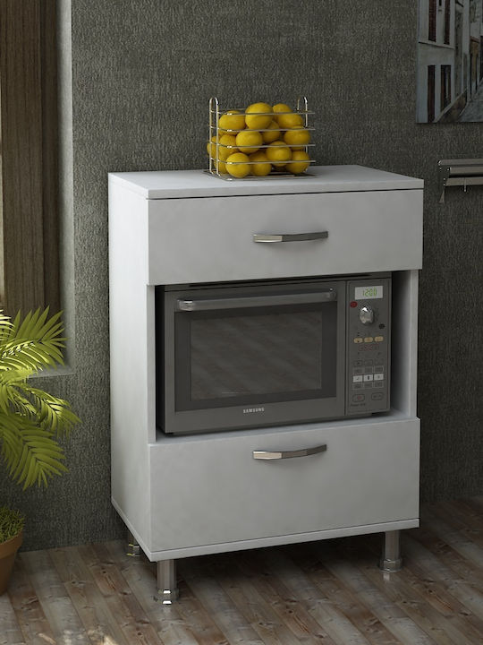 Επιδαπέδιο Ντουλάπι Λευκό 60x35.5x86.3εκ.