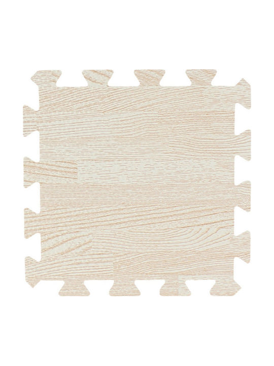 Puzzle De Podea Pentru Copii Din Spumă Cu Aspect De Lemn H132_Gri