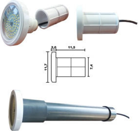 Oxygon Φωτιστικό Πισίνας με Πολύχρωμο (RGB) Φως 105.01.56