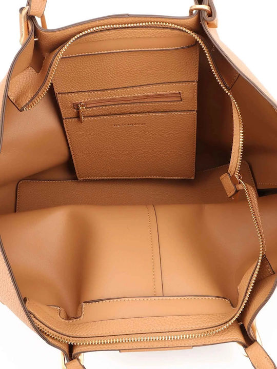 Women's Shoulder Shopper Bag Beige