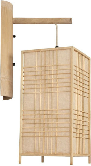 GloboStar Wall Lamp with E27 Socket Beige 30x60cm