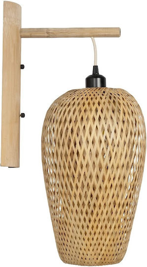 GloboStar Wall Lamp with E27 Socket Beige 32x56cm