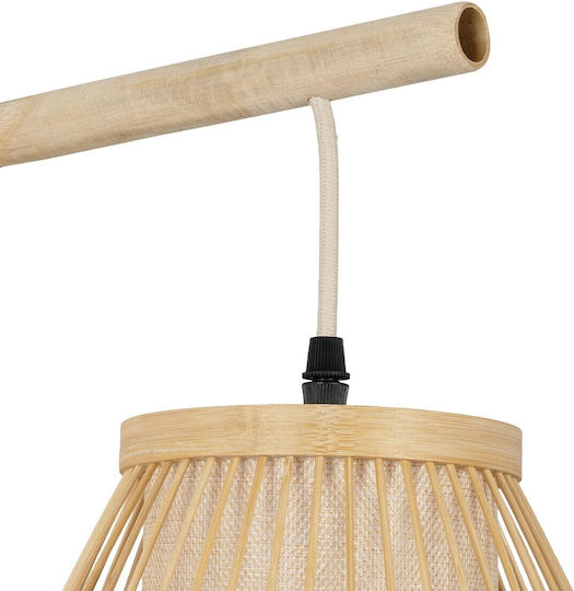 GloboStar Wall Lamp with E27 Socket Beige 33x73cm