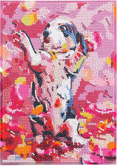 Диамантено Гоблен Мозайка Gems Diamond Painting Diamantiny Мило Куче 3 96616 96133