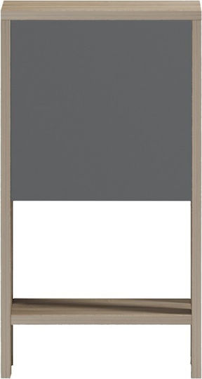 Κομοδίνο Reppo Ξύλινο Μπεζ 30x30x55cm