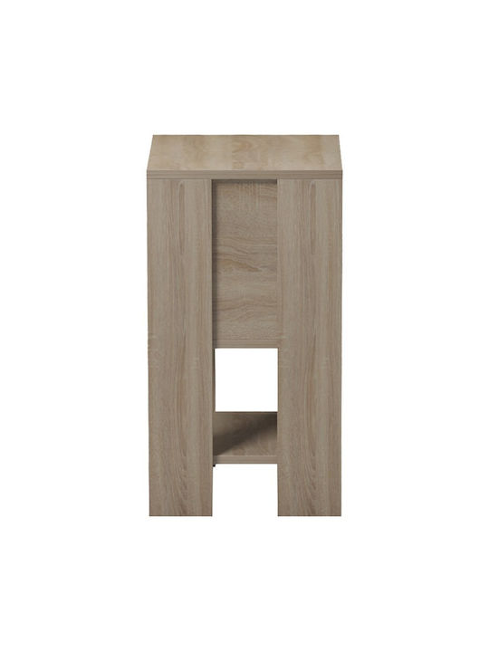 Nachttisch Reppo Holz Beigefarbene 30x30x55cm