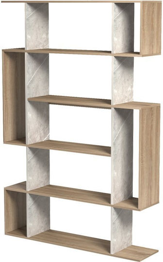 Mito Bücherregal Beige Marmor 108.5x25x161cm