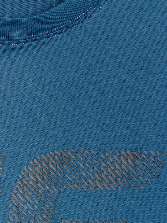 4F 4F Herrenbluse Petrol Blau