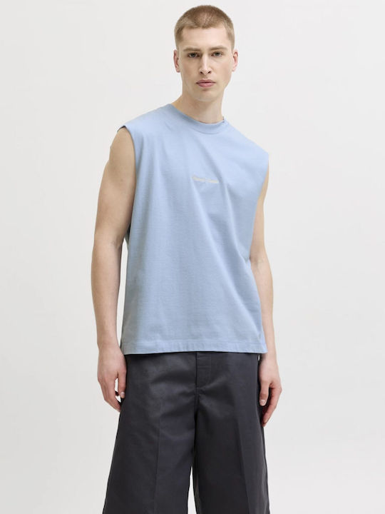 Sportliche Herrenbluse Hellblau