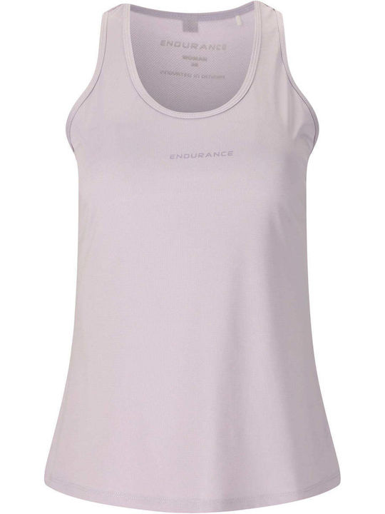 Damen Bluse Ärmellos Rosa