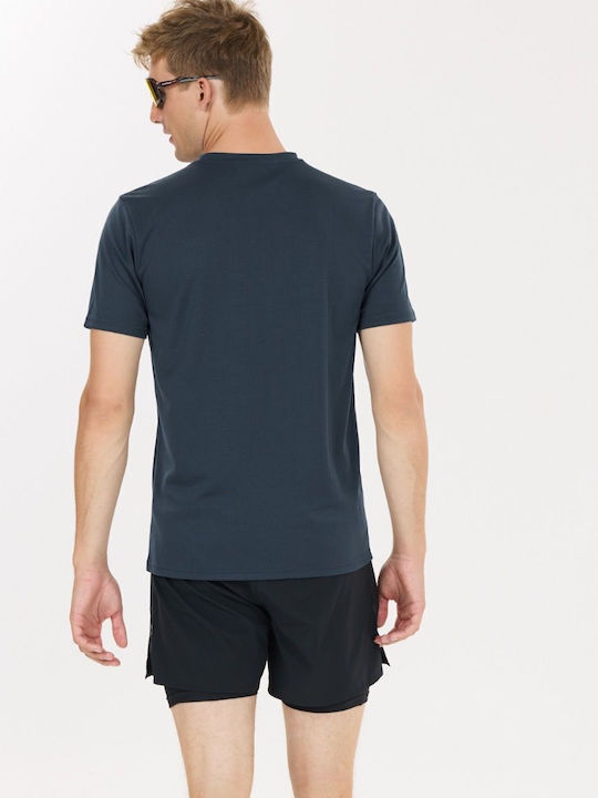 Αθλητικό T-shirt Navy Μπλε