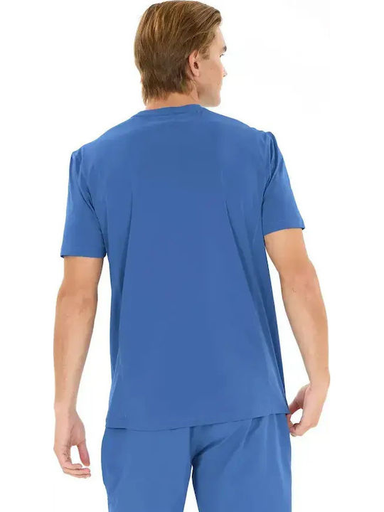 Αθλητικό T-shirt Μπλε