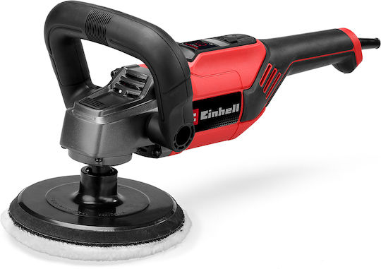 Einhell CC-PO 1100/150 CE Rotary Polisher 1100W with 3500rpm Speed & Adjustable Speed