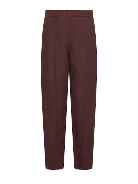 Women's Chino Trousers in Slim Fit Brown