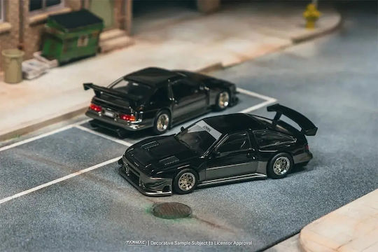 Model Mașină Toyota Sprinter Trueno Ae86 Widebody Negru 1:64 Tarmac Works