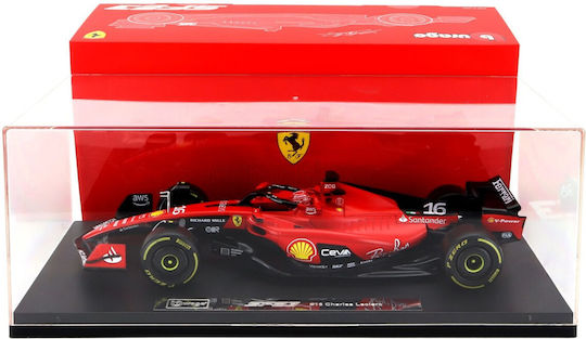 Machetă Mașină Ferrari F1 Sf23 Team Scuderia Ferrari #16 Sezon 2023 Charles Leclerc 1:18 Bburago
