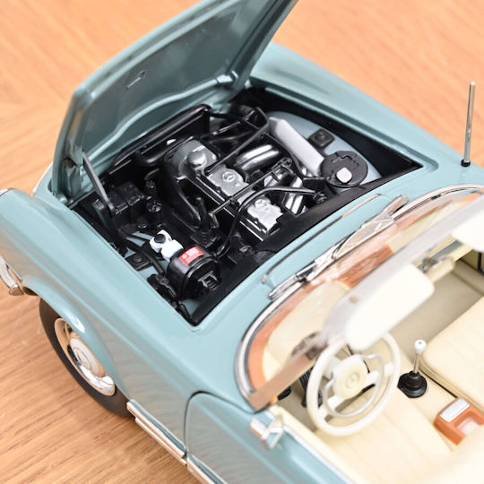 Model Mașină Mercedes Benz 230 Sl Horizon Blue 1963 Scara 1:18 Norev