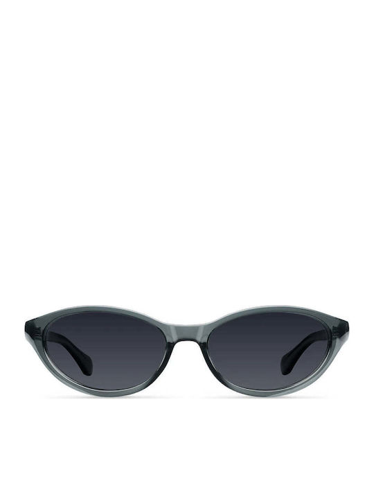 Meller Lela Unisex Sunglasses with Light Blue Frame and Light Blue Polarized Lenses