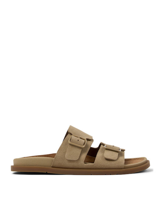 Leather Women's Sandals Brown