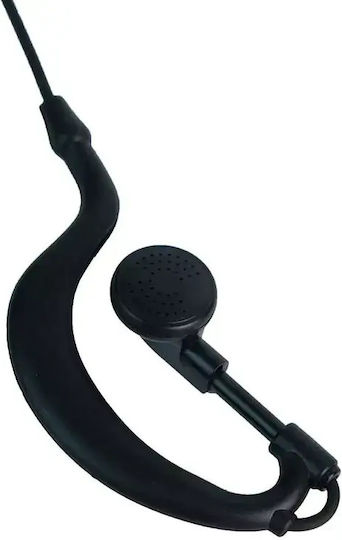 Professional Long Spiral Handsfree Micro Earpiece Ptt Lapel 2 Pin Two-Way Radios Transceivers Baofeng-original 10pcs Tc-407