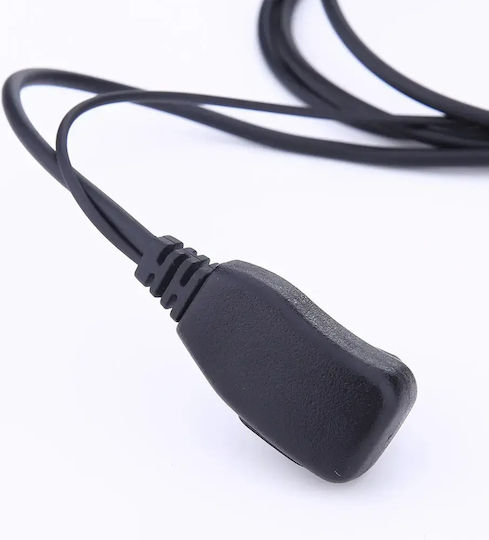 Professional Handsfree Long Spiral Earpiece Ptt Lapel 2 Pin Two-Way Radios Transceivers Baofeng-original 4pcs Tc-405