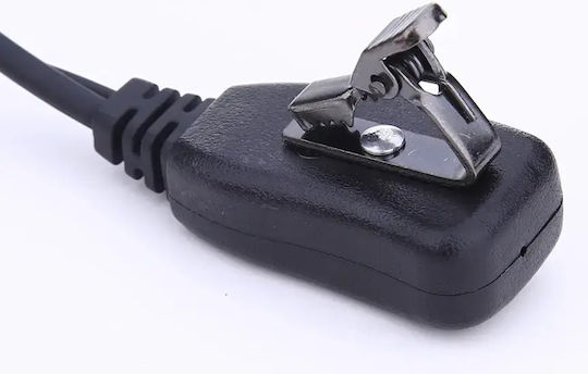 Professional Long Spiral Handsfree Micro Earpiece Ptt Lapel 2 Pin Two-Way Radios Baofeng-original Tc-403