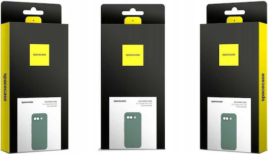 Husă Google Pixel 10a Spacecase Silicon Dark Green
