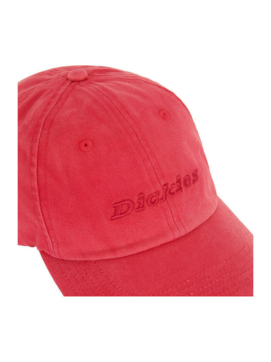 Dickies Middlefield Wash Dad Cap Dk0a887zl33-l33 Red