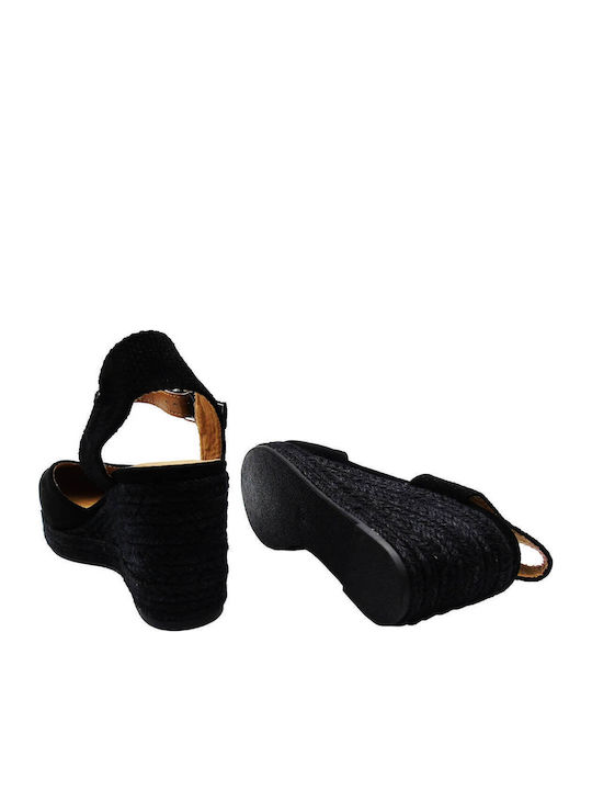 Summer Women's Platform Espadrille Style Black