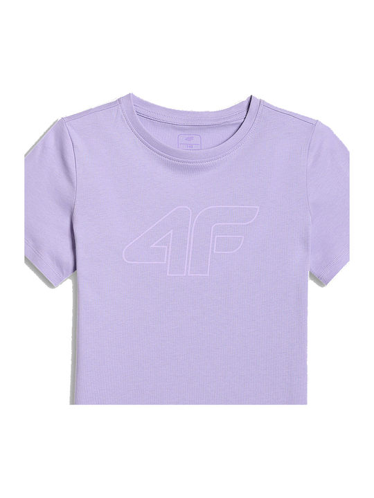 4F Tricou Pentru Copii Violet