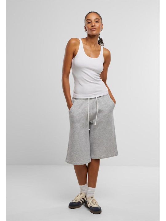 Ladies Women's Jean Shorts Heathergrey