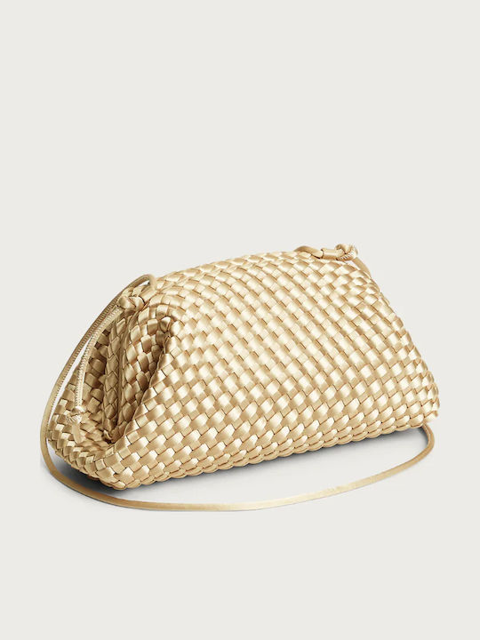 Women's Pouch Handbag Gold