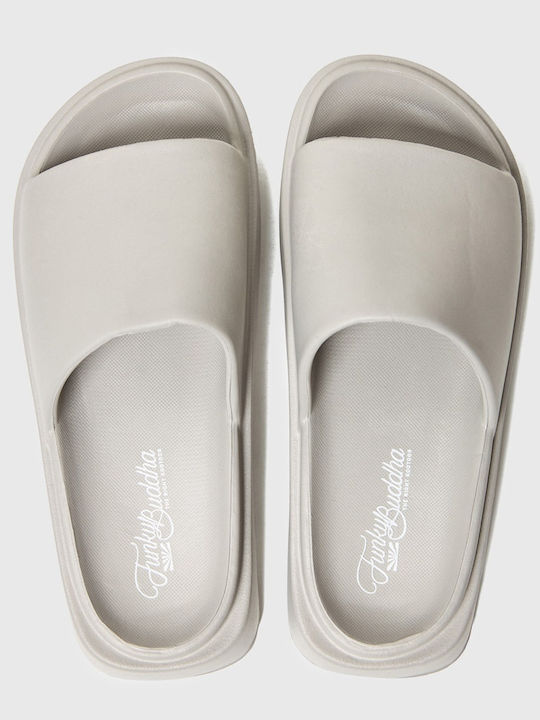 Flip Flops in Gray Colour