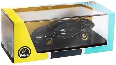 Modell Auto Bmw I8 Liberty Walk 2018 Schwarz Maßstab 1:64 Para64