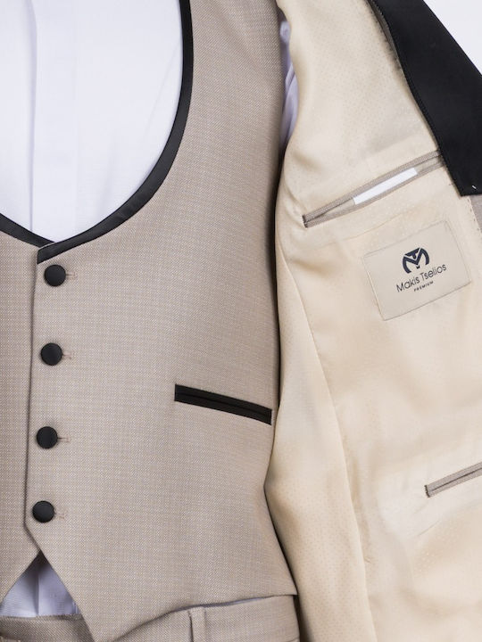 Men's Suit Beige