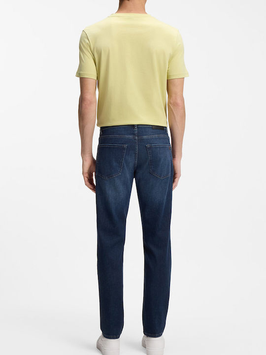 Boss Re.maine Ανδρικό Παντελόνι Τζιν Ελαστικό Tapered Denimblue Boss Re.maine Ανδρικό Παντελόνι Τζιν Ελαστικό Tapered Denimblue