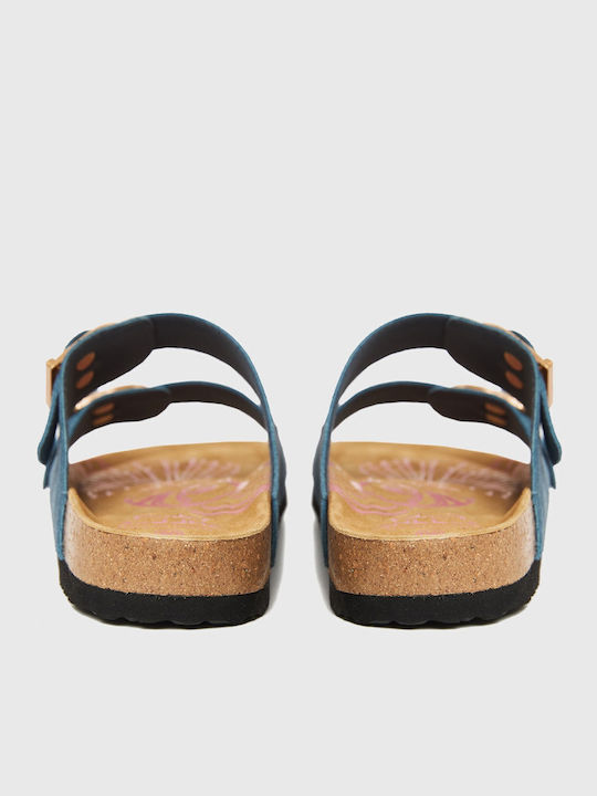 Women's Sandals Blue Regular Fit FBL013-118-08-Blue Heaven