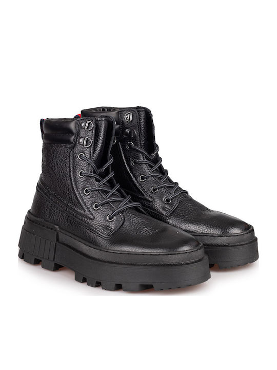 Tommy Hilfiger Black Men's Boots